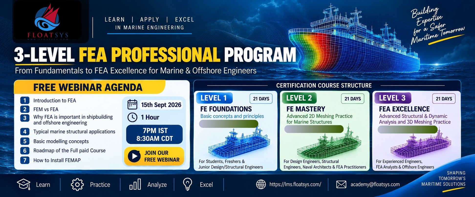 3-Level FEA Professional Course